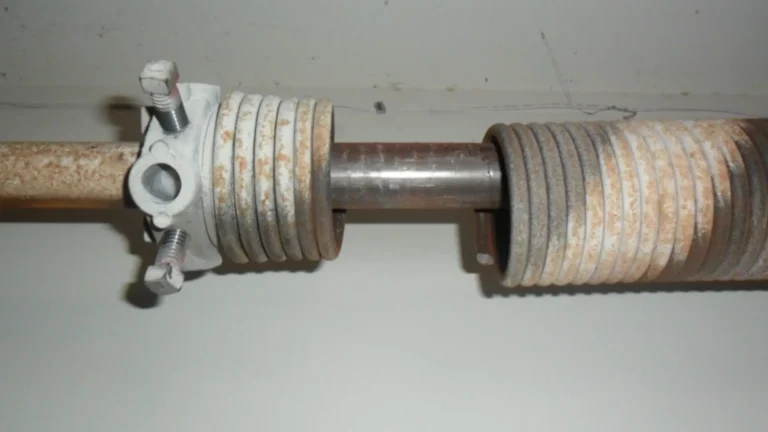 garage door spring replacement