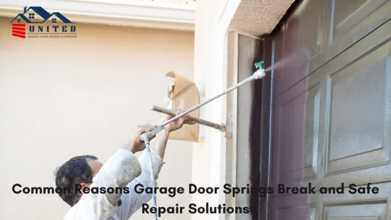 Garage door repair