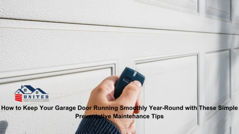 Garage door service