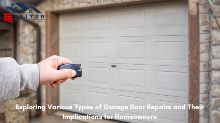 Garage door repair