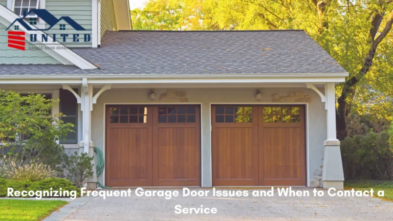 Garage door service